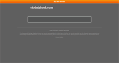 Desktop Screenshot of christiabook.com