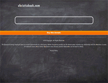 Tablet Screenshot of christiabook.com